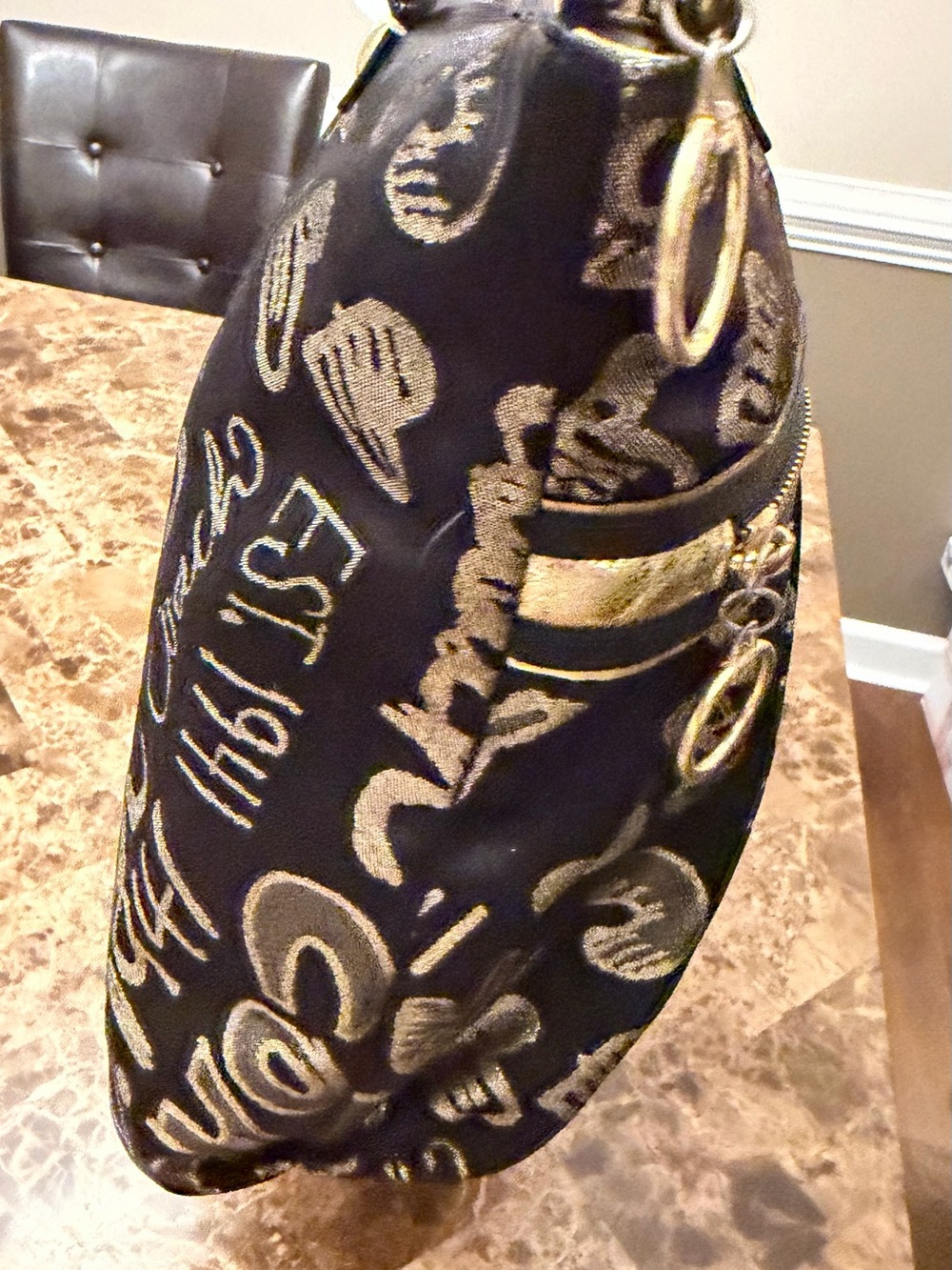 Coach Poppy Storypatch Glam Tote - Picture 10 of 15